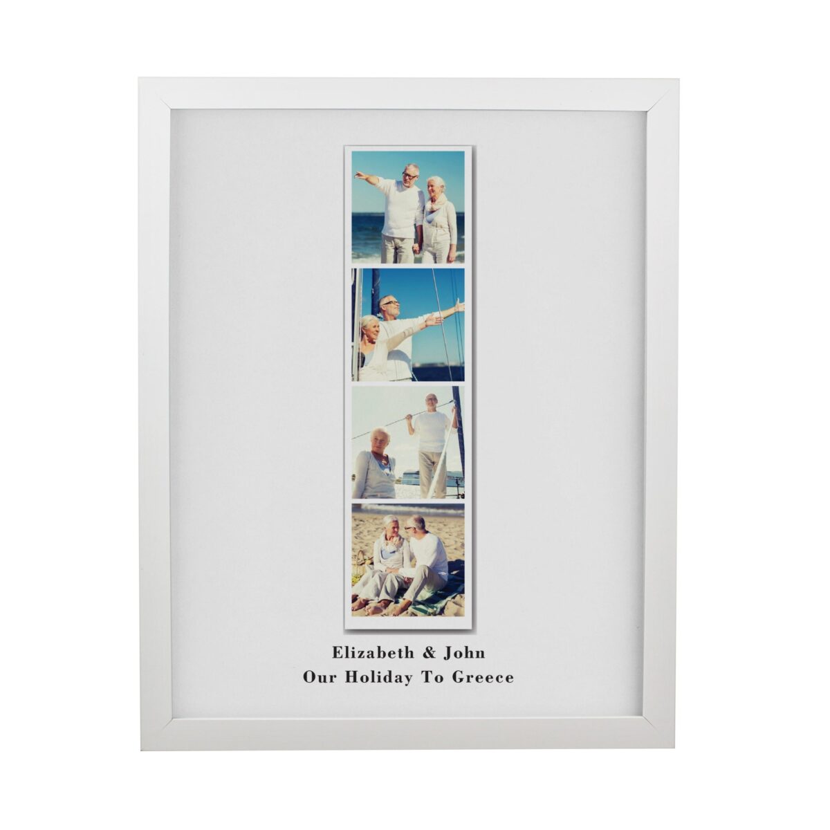 Personalised Photo Strip Framed Prints: 9 - Framed Prints By Gift Moments