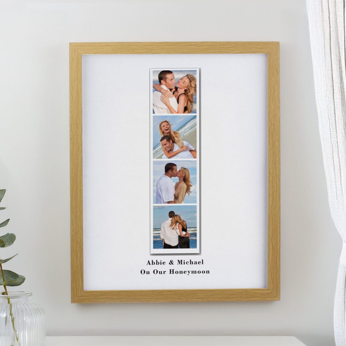 Personalised Photo Strip Framed Prints: 7 - Framed Prints By Gift Moments