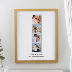 Personalised Photo Strip Framed Prints: 7 - Framed Prints By Gift Moments