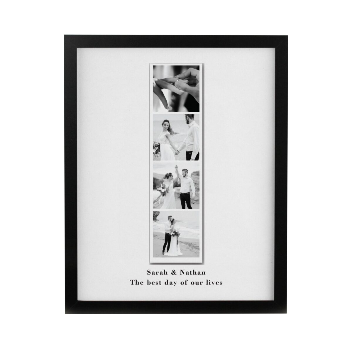 Personalised Photo Strip Framed Prints: 8 - Framed Prints By Gift Moments