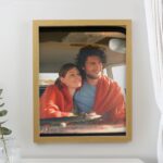 Personalised Photo Upload Framed Prints: 1 - Oak - Framed Prints By Gift Moments