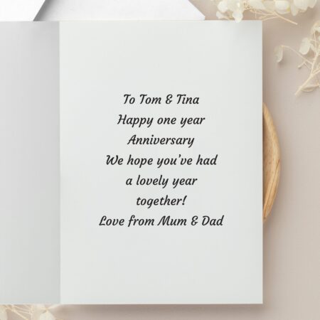 Personalised Photo Upload Greeting Card: 8 - Display - Greeting Cards By Gift Moments