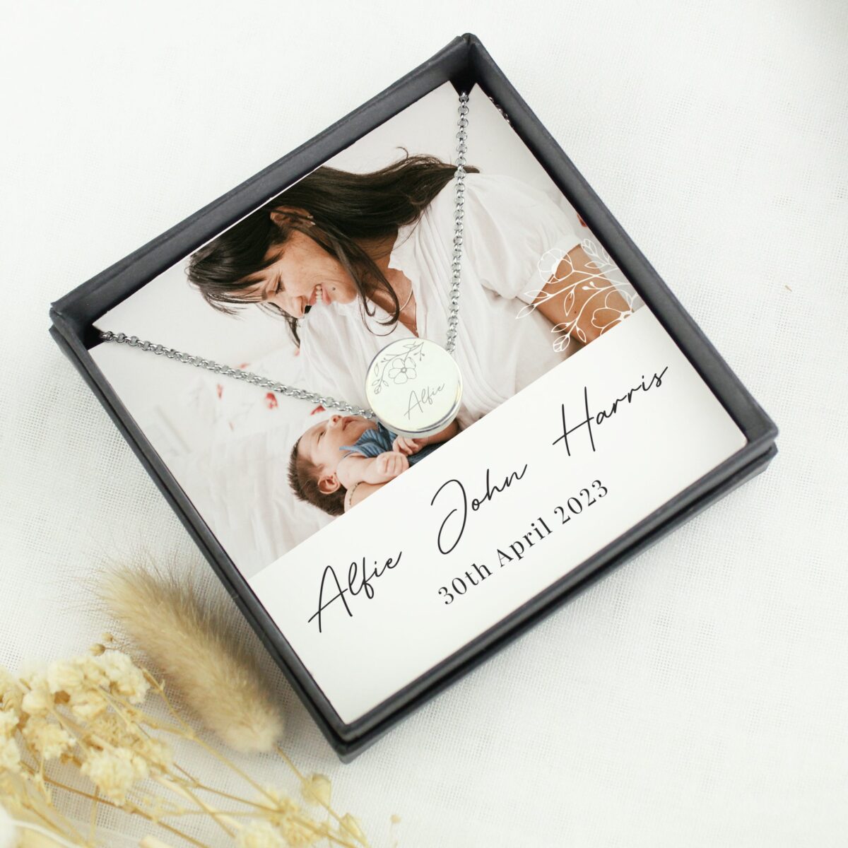 Personalised Photo Upload Necklace and Box: 8 - Necklaces By Gift Moments