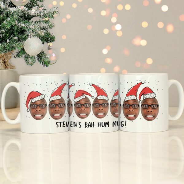 Personalised Photo Upload Santa Mug: 2 - Mugs By Gift Moments