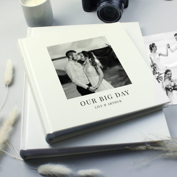 Personalised Photo Upload Square Photo Album: 1 - Photo Albums By Gift Moments