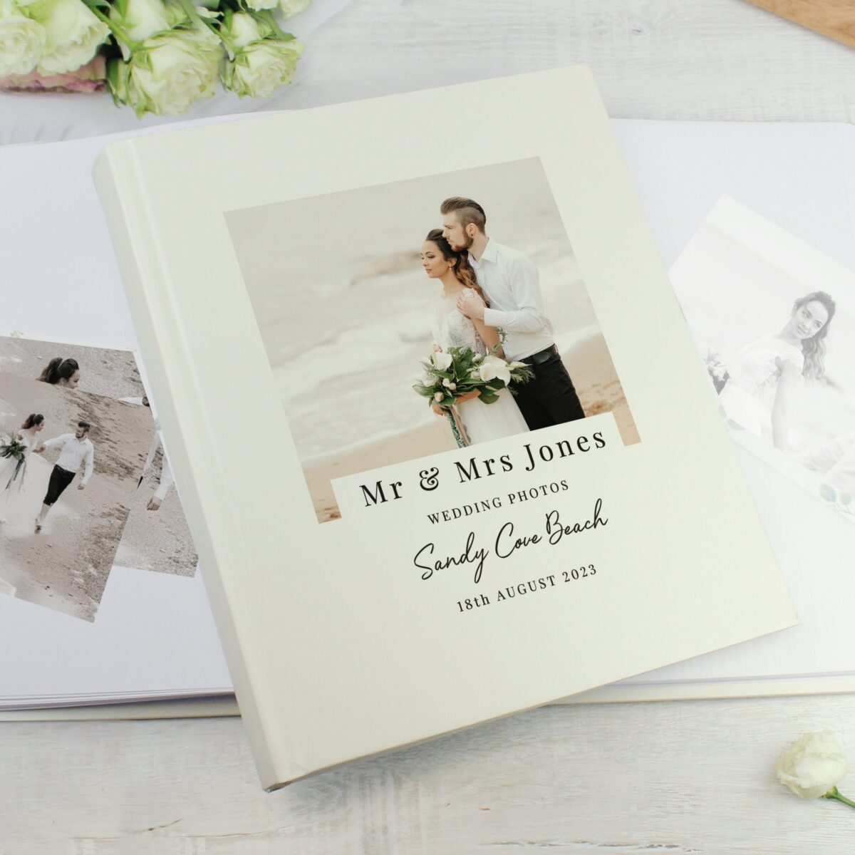 Personalised Photo Upload Traditional Photo Album: 3 - Photo Albums By Gift Moments