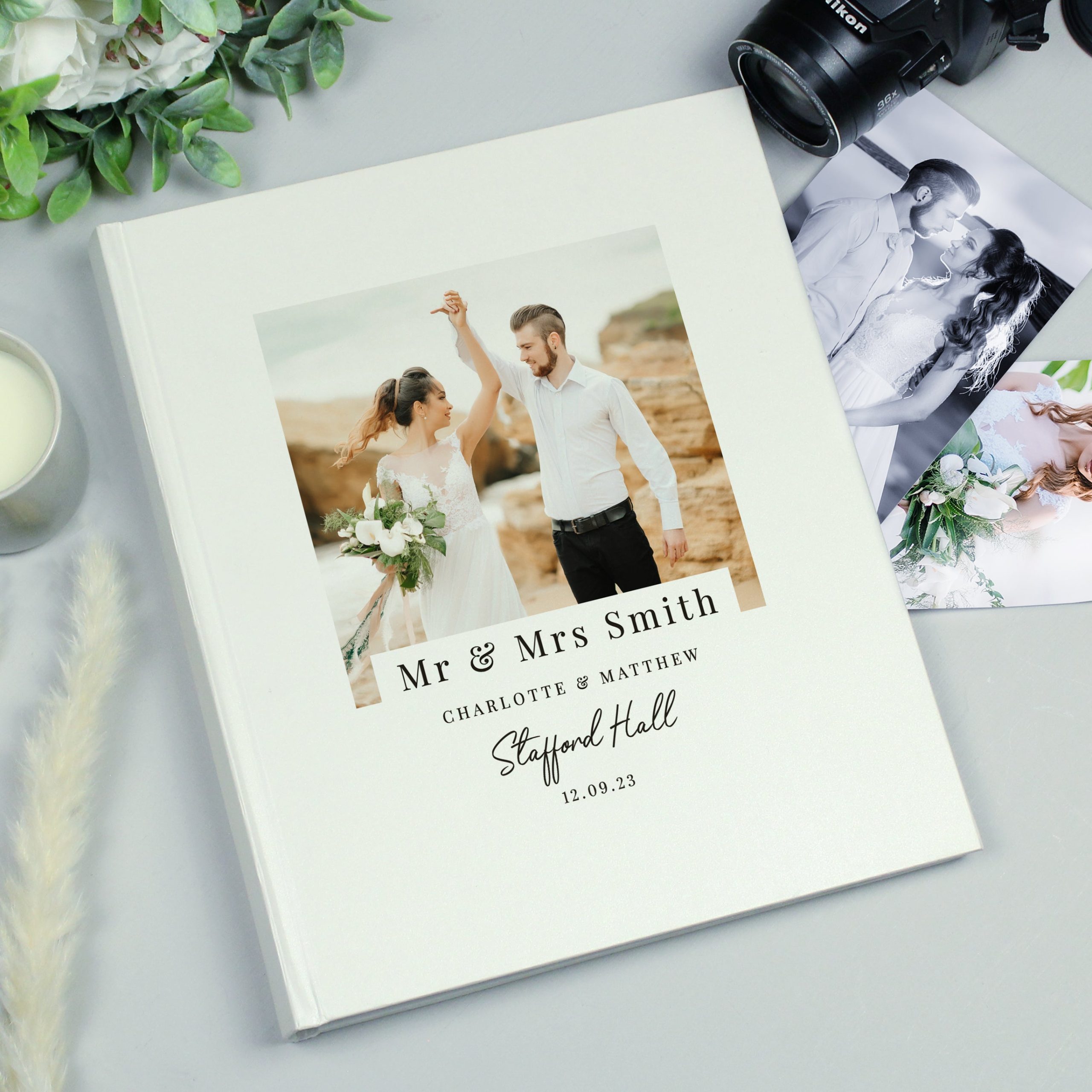 Personalised Photo Upload Traditional Photo Album: 1 - Photo Albums By Gift Moments