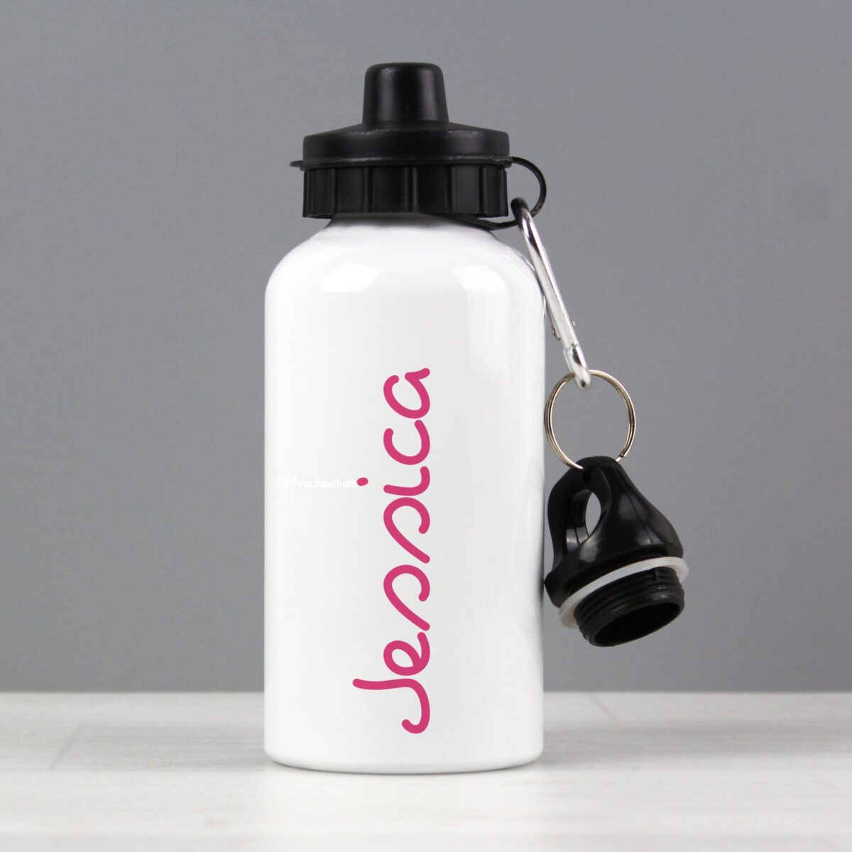 Personalised Pink Name Drinks Bottle: 1 - Kids Bottles By Gift Moments