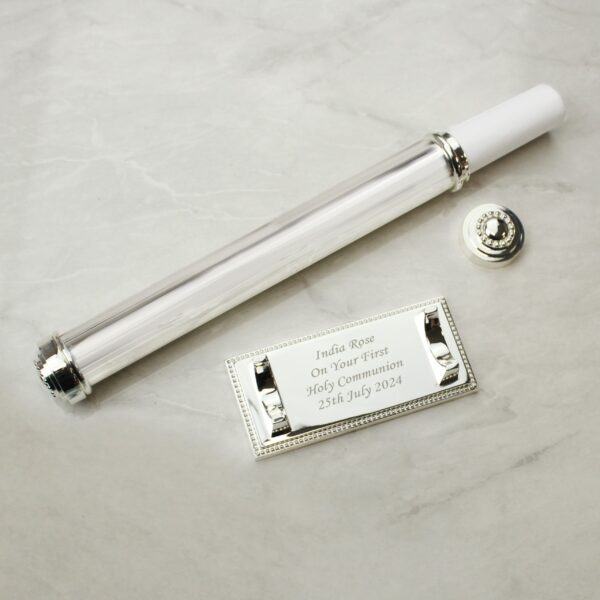 Personalised Plain Silver Plated Certificate Holder: 2 - Certificate Holders By Gift Moments