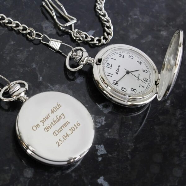 Personalised Pocket Fob Watch: 1 - Watches By Gift Moments