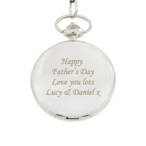 Personalised Pocket Fob Watch: 3 - Watches By Gift Moments