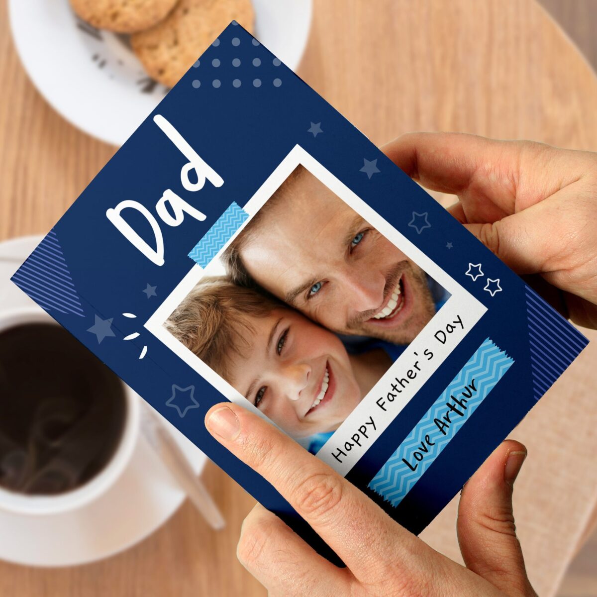 Personalised Polaroid Photo Upload Card: 1 - Greeting Cards By Gift Moments