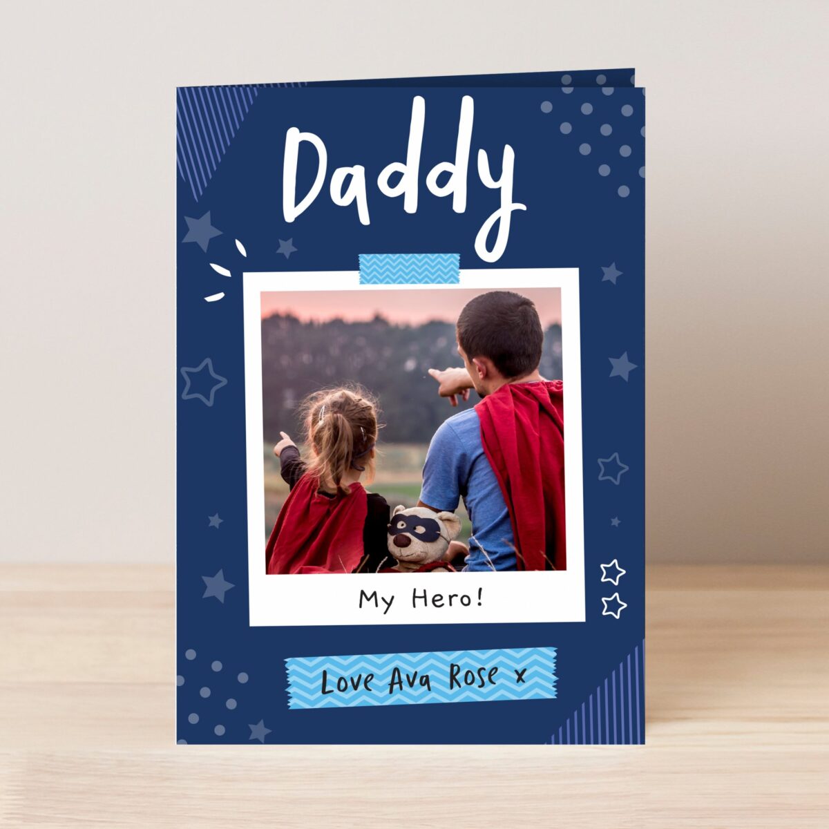 Personalised Polaroid Photo Upload Card: 2 - Greeting Cards By Gift Moments