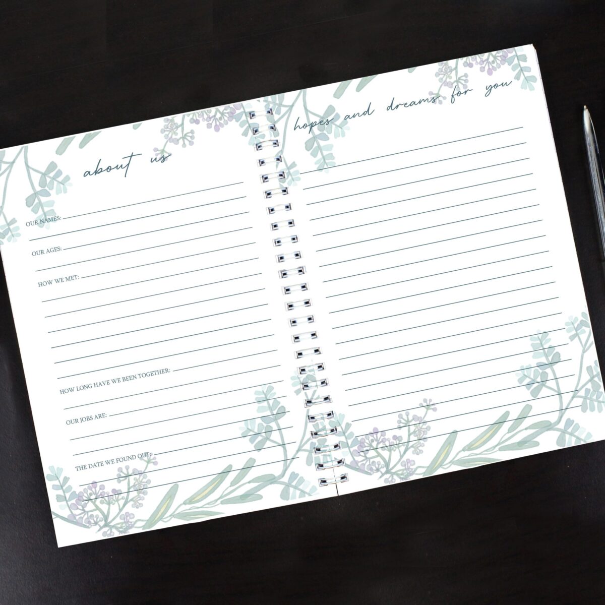 Personalised Pregnancy A5 Journal: 2 - Notebooks By Gift Moments
