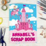 Personalised Princess & Unicorn - A4 Scrapbook: 1 - Books By Gift Moments