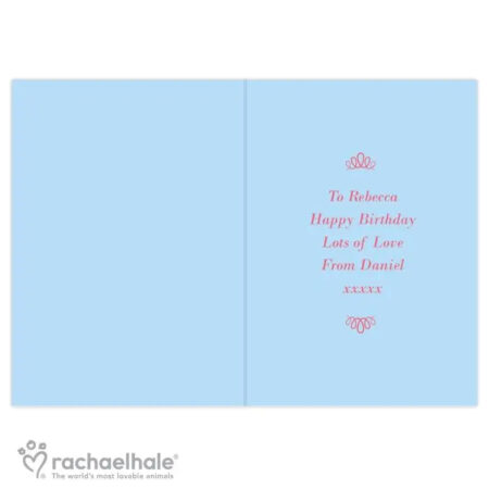 Personalised Rachael Hale Fabulous Birthday Card: 4 - Greeting Cards By Rachael Hale