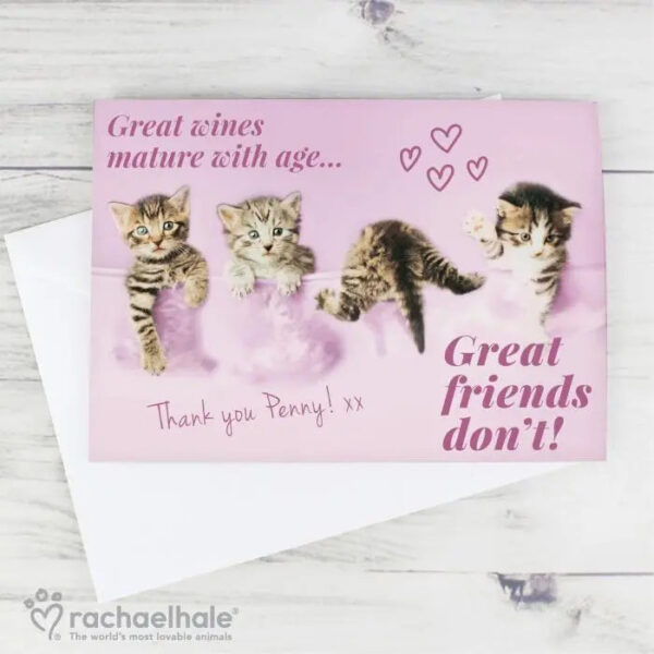 Personalised Rachael Hale ’Great Friends’ Card: 1 - Greeting Cards By Rachael Hale