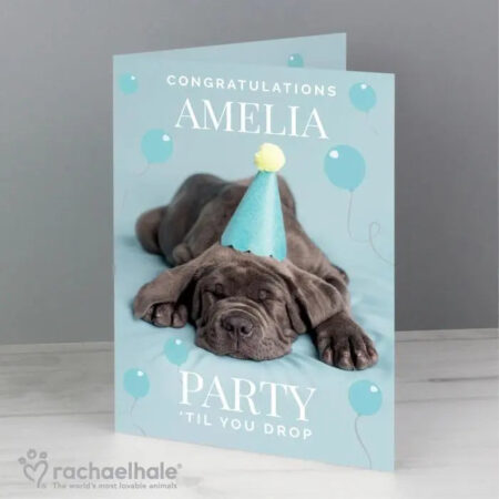 Personalised Rachael Hale ’Party ’Til You Drop’ Card: 2 - Greeting Cards By Rachael Hale