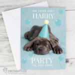 Personalised Rachael Hale ’Party ’Til You Drop’ Card: 1 - Greeting Cards By Rachael Hale