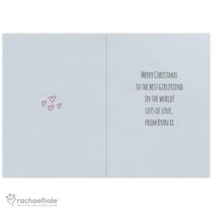 Personalised Rachael Hale Terrier Christmas Card: 3 - Greeting Cards By Rachael Hale