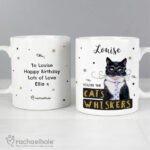 Personalised Rachael Hale ’You’re the Cat’s Whiskers’ Mug: 1 - Mugs By Rachael Hale