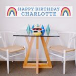 Personalised Rainbow Banner: 1 - Banners By Gift Moments