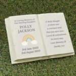 Personalised Rainbow Memorial Book: 1 - Memorials By Gift Moments