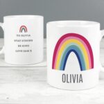 Personalised Rainbow Mug: 1 - Mugs By Gift Moments