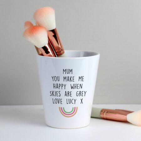 Personalised Rainbow Plant Pot: 3 - Pots & Planters By Gift Moments