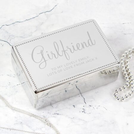 Personalised Rectangular Jewellery Box: 2 - Jewellery Boxes By Gift Moments
