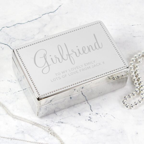 Personalised Rectangular Jewellery Box: 2 - Jewellery Boxes By Gift Moments