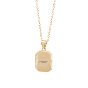 Personalised Rectangular Photo Locket Necklaces: 14 - Necklaces By Gift Moments