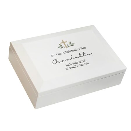 Personalised Religious Ceremony Jewellery Box: 6 - Jewellery Boxes By Gift Moments
