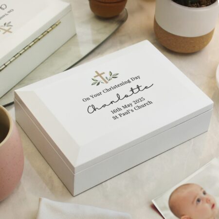 Personalised Religious Ceremony Jewellery Box: 1 - Jewellery Boxes By Gift Moments