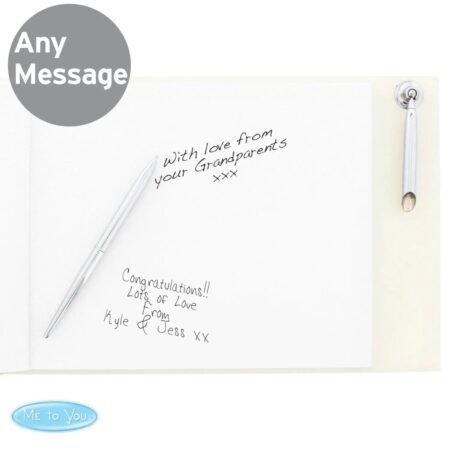 Personalised Religious Cross Hardback Guest Book & Pen: 2 - Guest Books