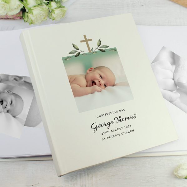 Personalised Religious Photo Upload Traditional Photo Album: 2 - Photo Albums By Gift Moments