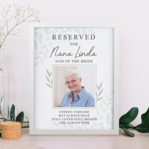 Personalised Reserved For Photo Framed Prints: 6 - Framed Prints By Gift Moments