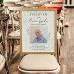 Personalised Reserved For Photo Framed Prints: 1 - Oak - Framed Prints By Gift Moments