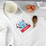 Personalised Robot Childrens Apron: 1 - Aprons By Gift Moments