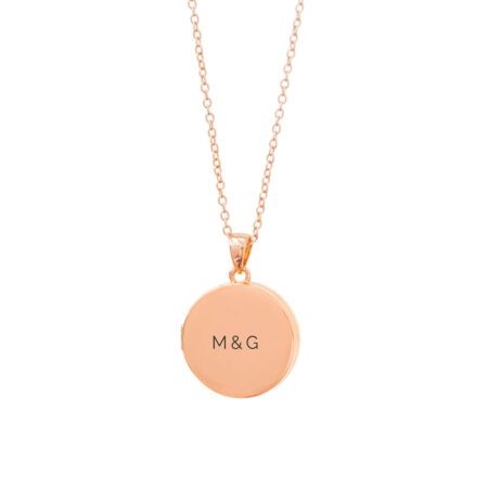 Personalised Round Photo Locket Pendant Necklaces: 15 - Necklaces By Gift Moments