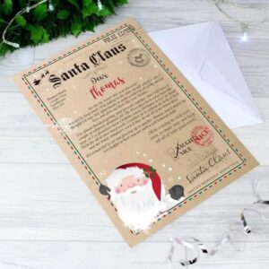 Personalised Santa Claus Letter: 3 - Santa Letters By Gift Moments