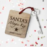 Personalised Santa’s Magic Key: 1 - Traditional - Keyrings By Gift Moments