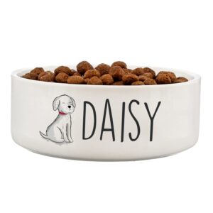 Personalised Scribble Dog 14cm Medium Pet Bowl: 4 - Pet Products By Gift Moments