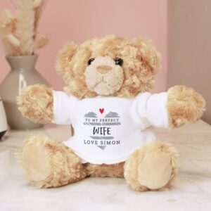 Personalised Scribble Heart Teddy Bear: 2 - Teddy Bears & Soft Toys By Gift Moments