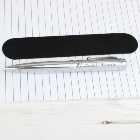 Personalised Scripted Pen and Pouch Set: 1 - Pens & Pencils By Gift Moments