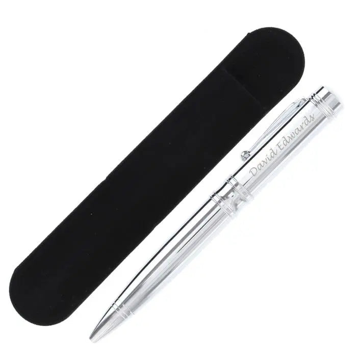 Personalised Scripted Pen and Pouch Set: 3 - Pens & Pencils By Gift Moments