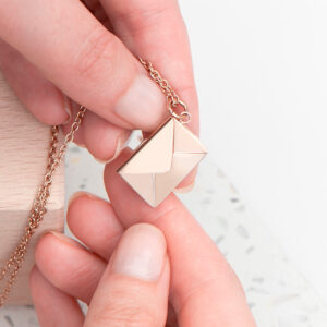 Personalised Secret Message Envelope Necklaces: 11 - Necklaces By Gift Moments