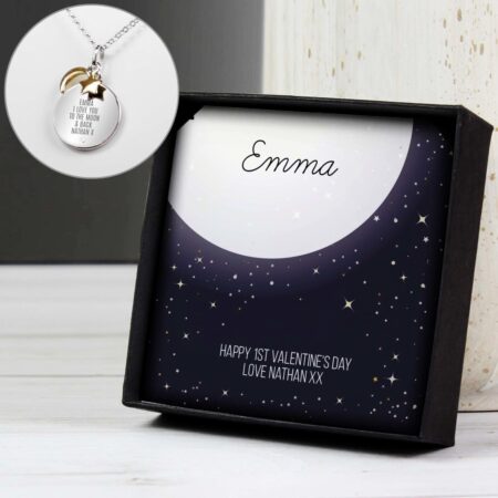 Personalised Sentiment Disc Necklace and Box: 3 - Necklaces By Gift Moments