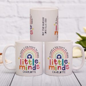 Personalised Shape Little Minds Mug: 1 - Mugs By Gift Moments
