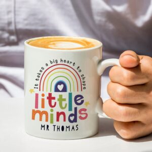 Personalised Shape Little Minds Mug: 4 - Mugs By Gift Moments
